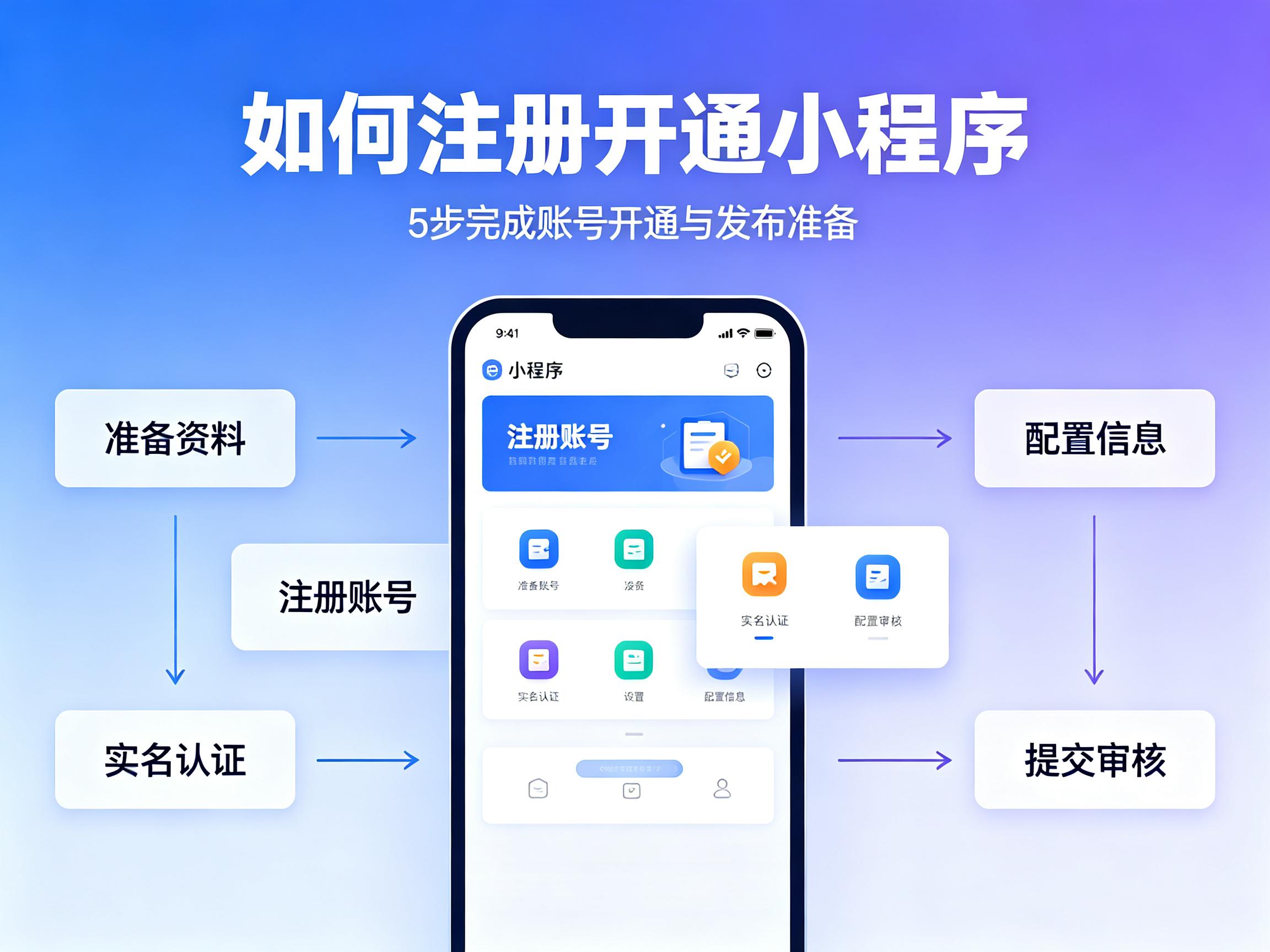 台中市|如何注册开通备案一个小程序